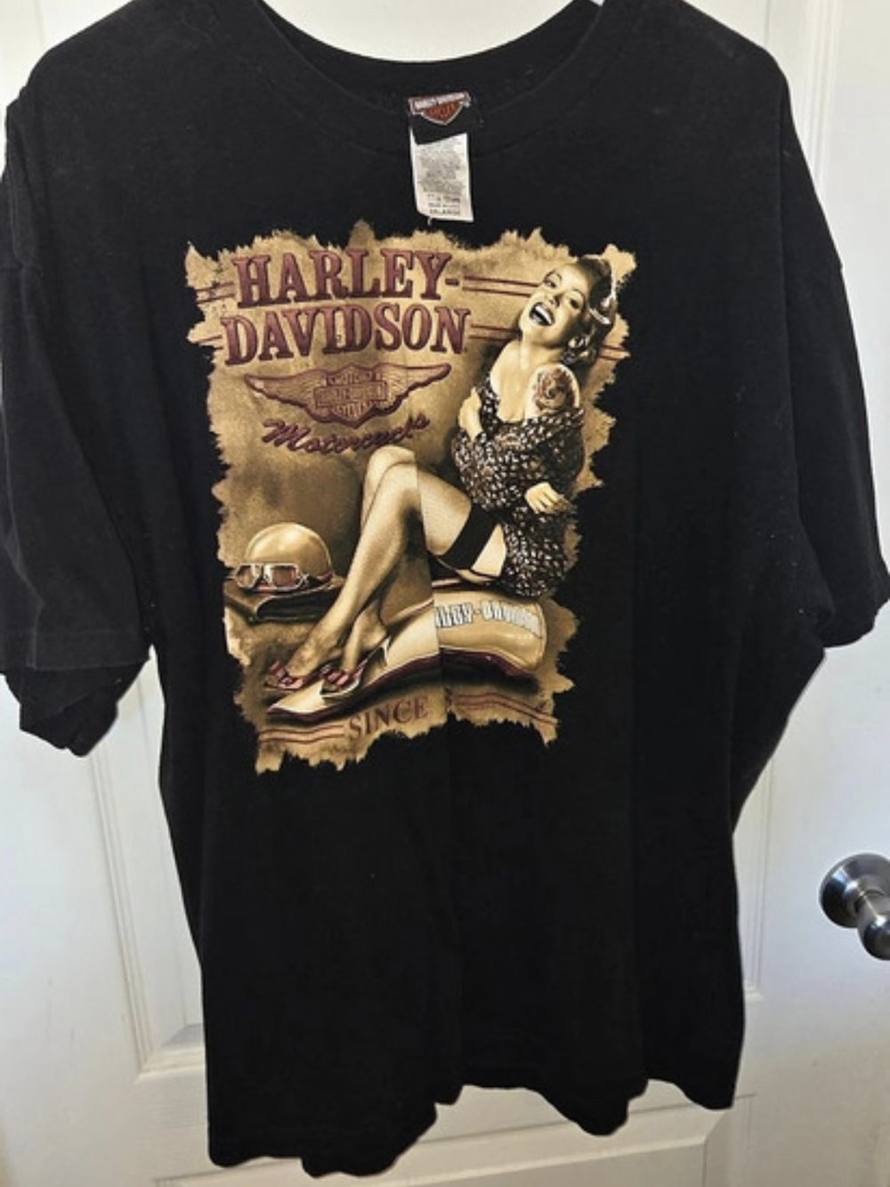 Harley-Davidson Graphic Short Sleeve Tee XL Black